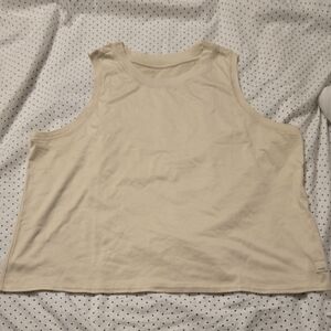 Vuori Cream Tank Top